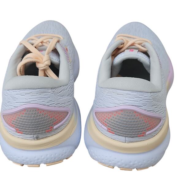 Brooks Womens Ghost 16 Running Walking Grey White Pink Shoe Size 9.5 - Picture 4 of 8